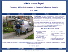 Tablet Screenshot of mikedhomerepair.com